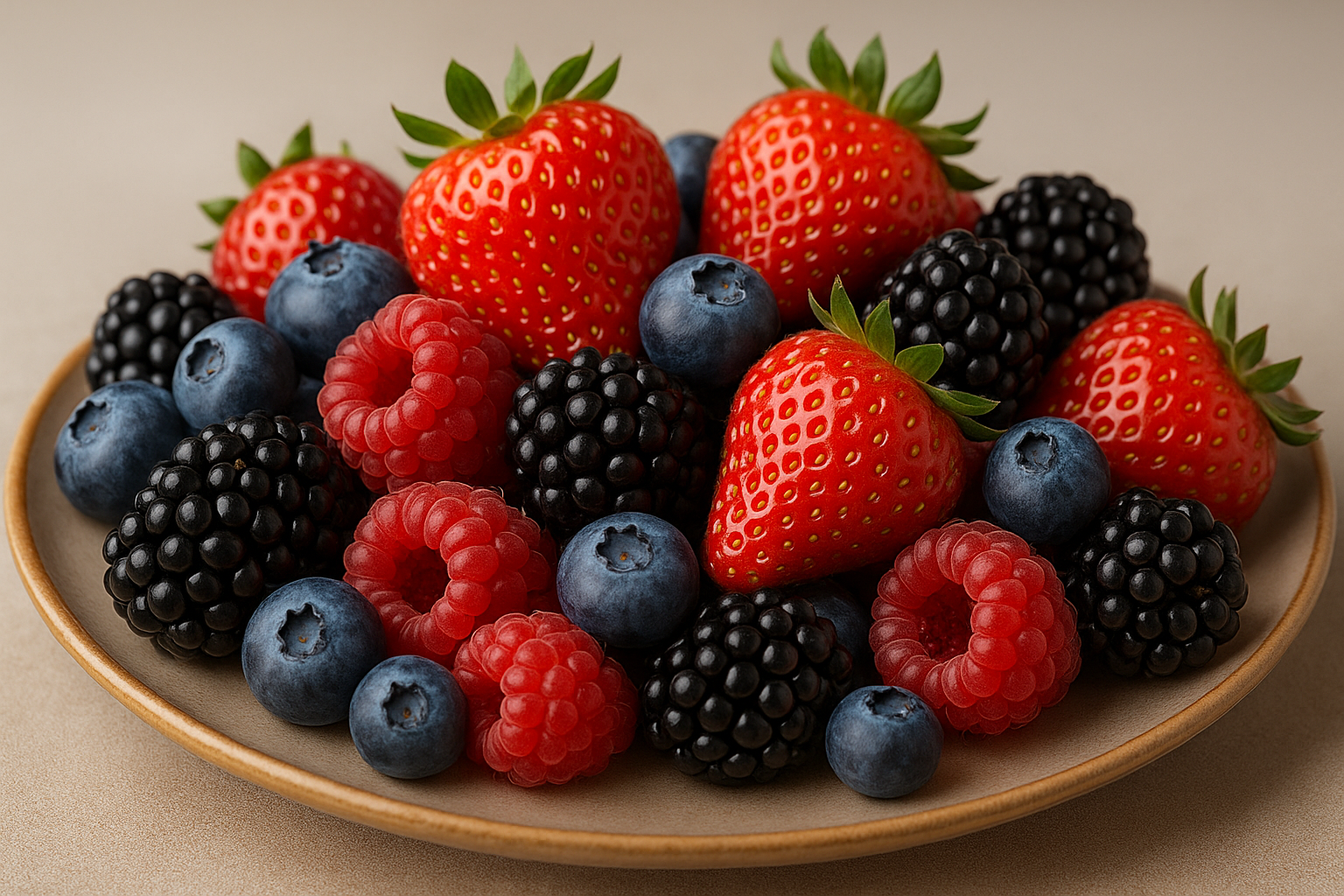 Assorted fresh berries