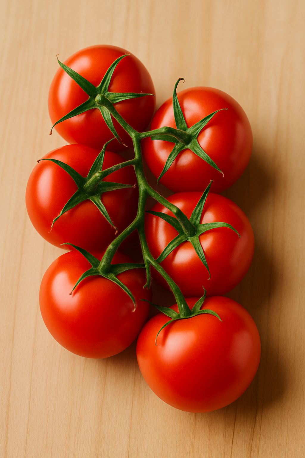 Tomatoes on the vine